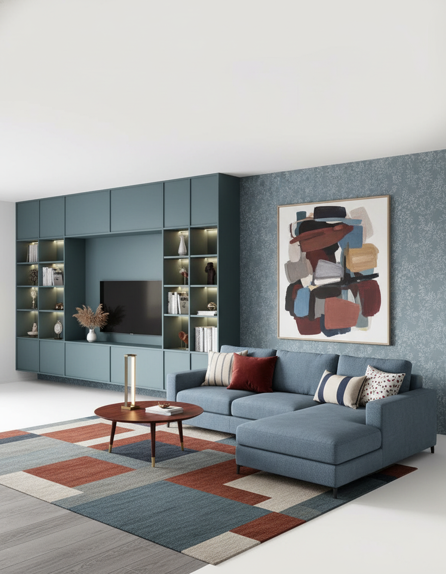 リビング壁面収納