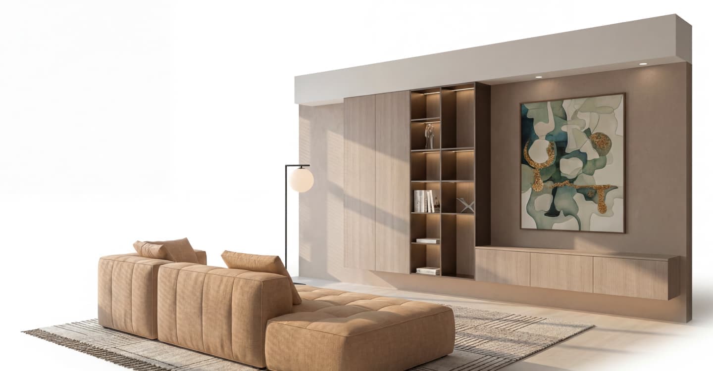 壁面収納のフォーミースタジオ